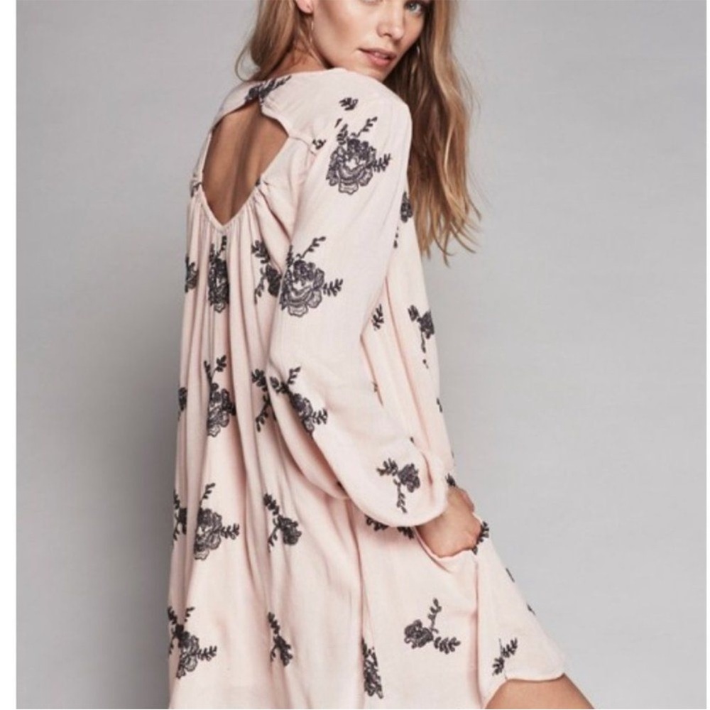 Free People Austin Emma pink mini dress - Picture 2 of 15